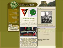 Tablet Screenshot of coroverres.it